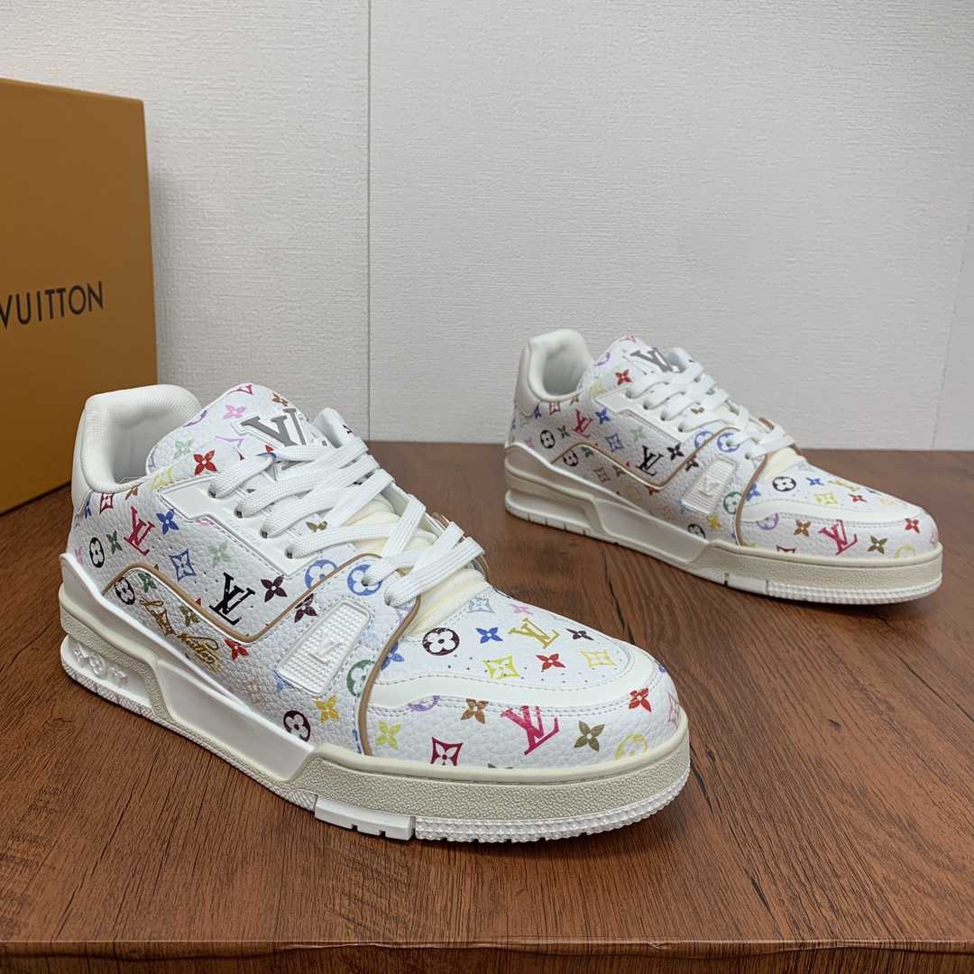 Louis Vuitton LV x TM LV Trainer Sneaker   - DopestKickz