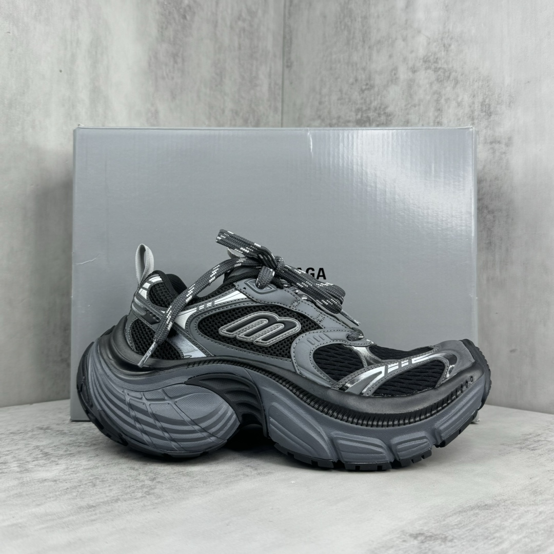 Balenciaga 6XL Sneaker In Black And Grey - DopestKickz