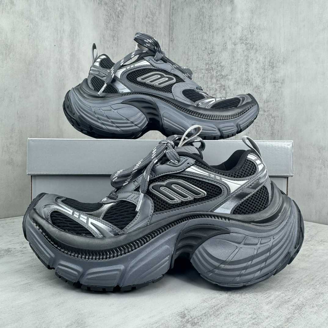 Balenciaga 6XL Sneaker In Black And Grey - DopestKickz