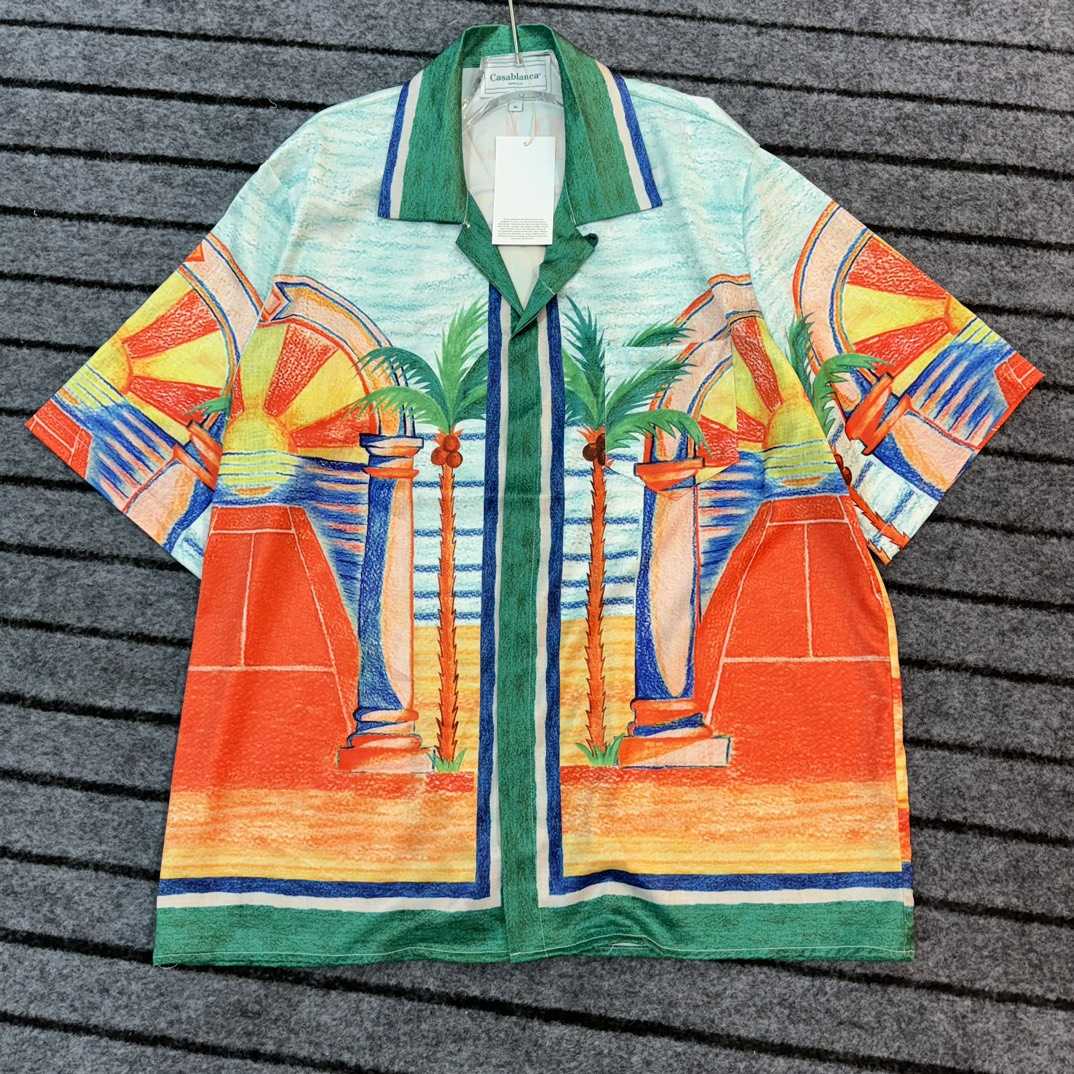 Casablanca Day Of Victory Linen Shirt  - DopestKickz