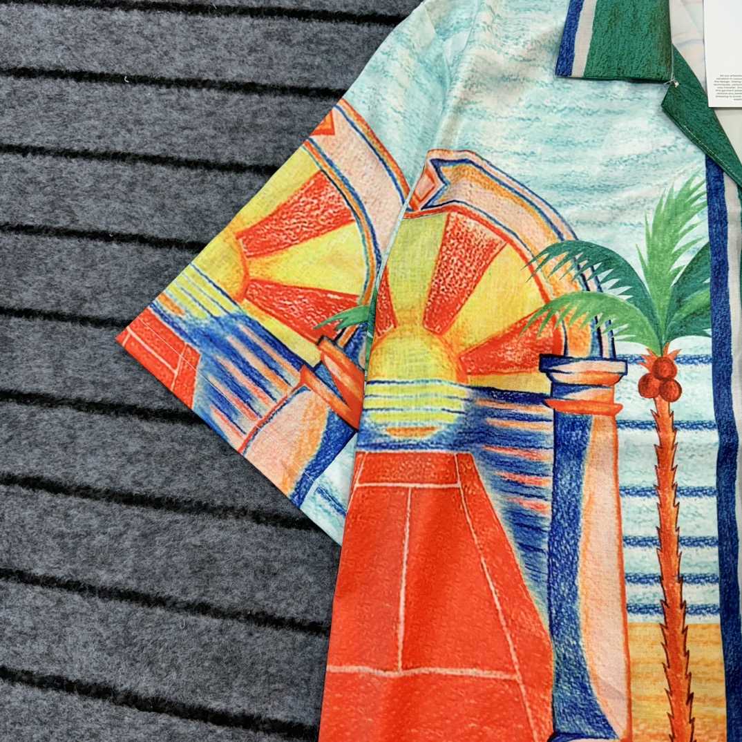 Casablanca Day Of Victory Linen Shirt  - DopestKickz