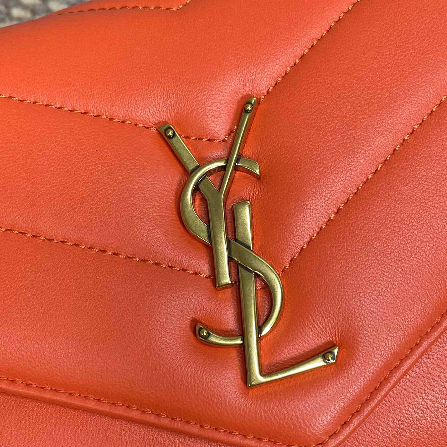 Saint Laurent Loulou Small In Matelasse Lambskin - DopestKickz