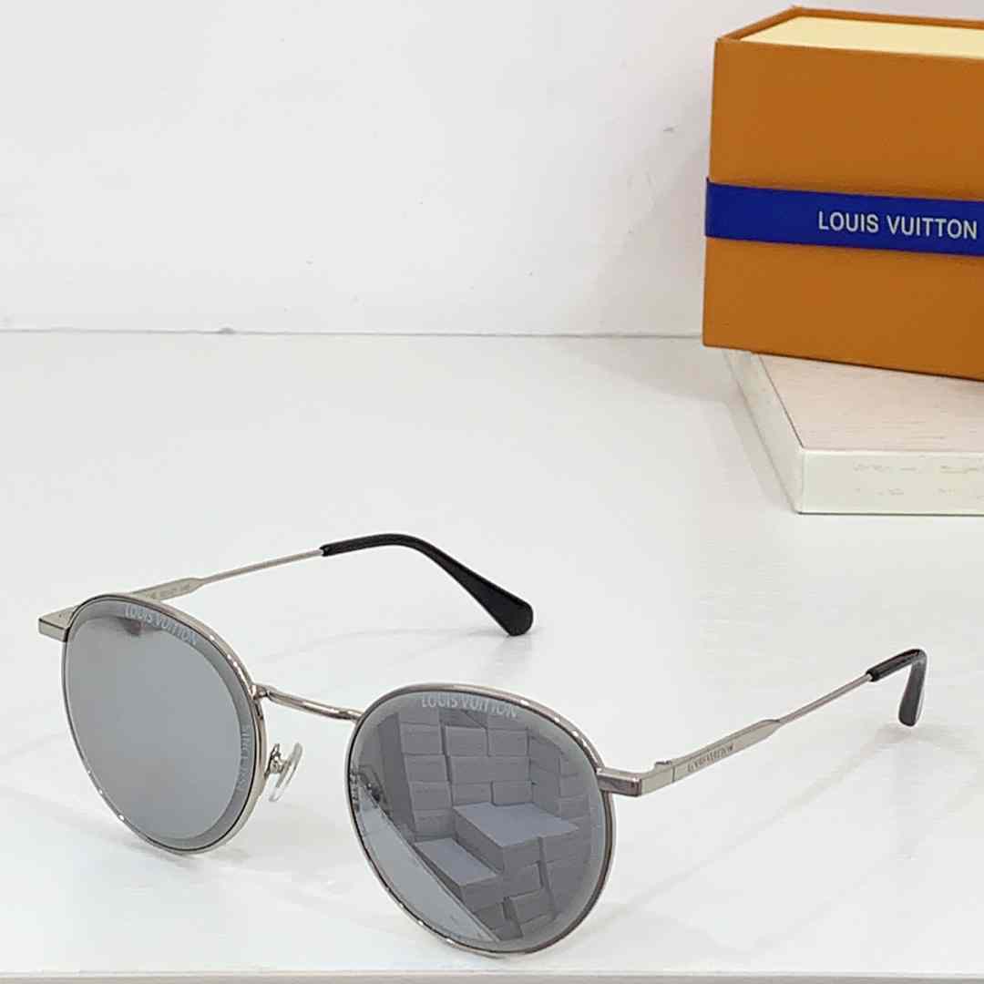 Louis Vuitton LV Super Vision Metal Round Sunglasses    Z2626U - DopestKickz
