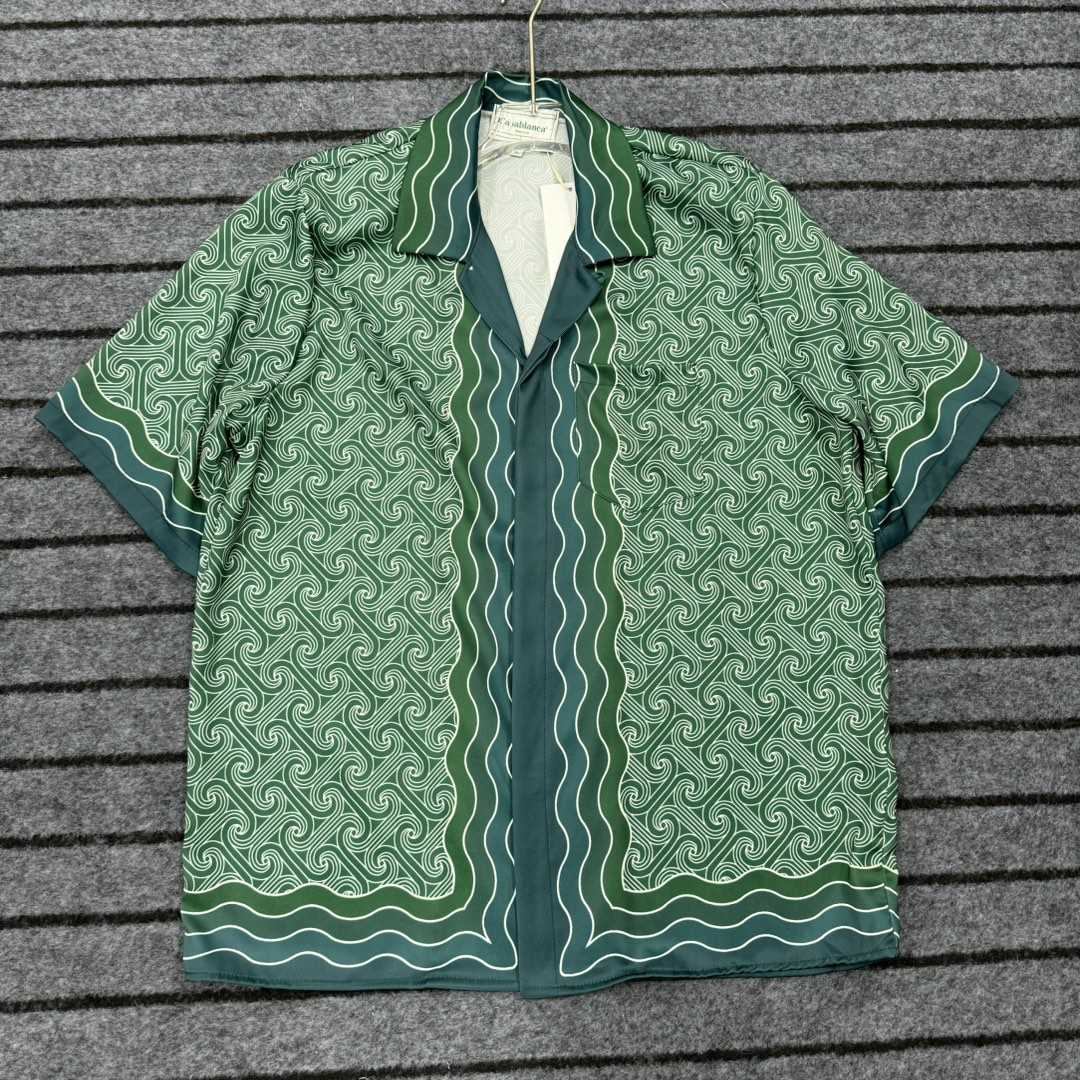 Casablanca Column-monogram Shirt  - DopestKickz
