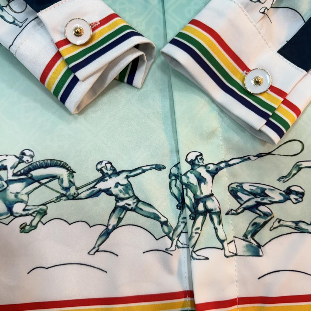 Casablanca La Deesse Du Stade Shirt - DopestKickz