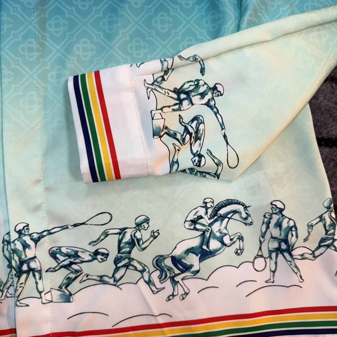 Casablanca La Deesse Du Stade Shirt - DopestKickz