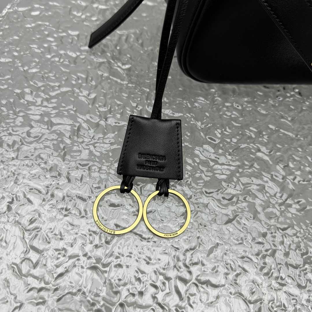 Balenciaga Bel Air Small Shoulder Bag In Black  - DopestKickz