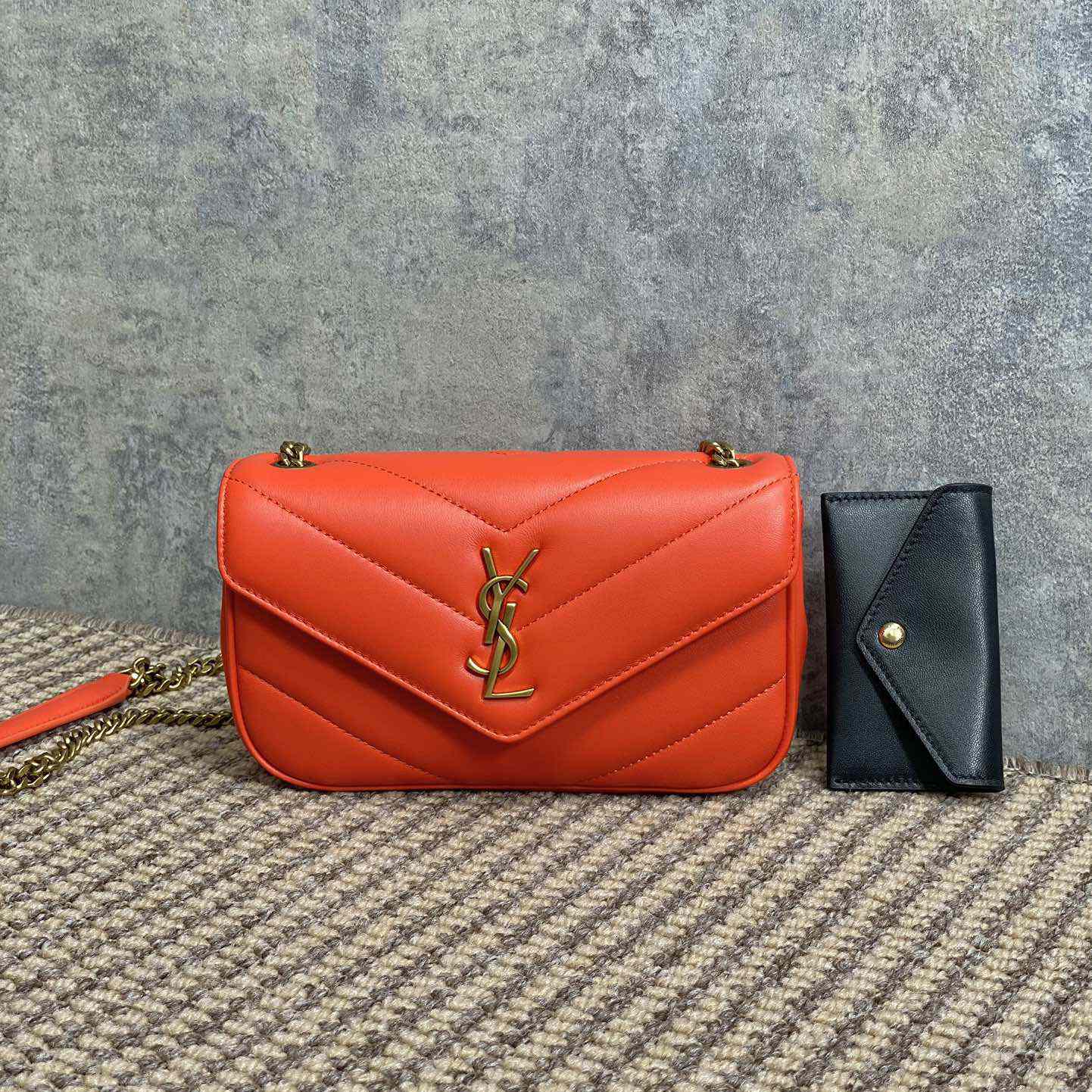 Saint Laurent Loulou Mini In Lambskin - DopestKickz