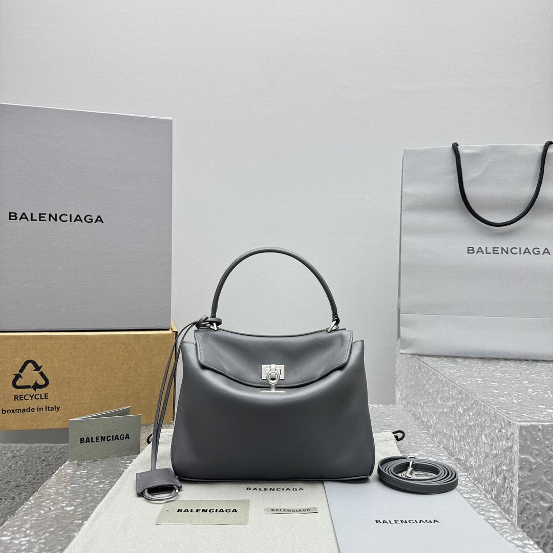 Balenciaga Rodeo Mini Handbag In Grey  - DopestKickz