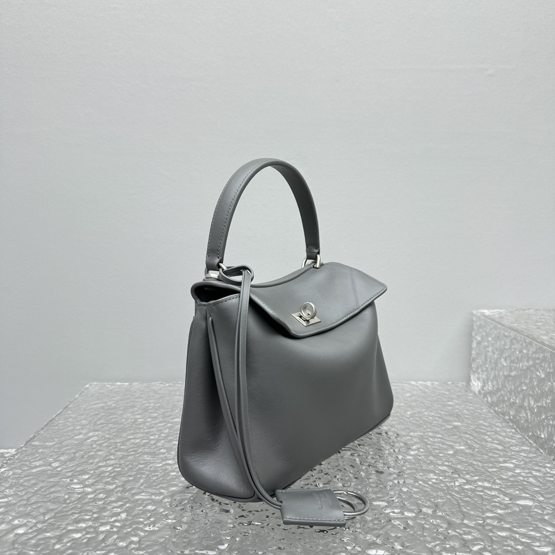 Balenciaga Rodeo Mini Handbag In Grey  - DopestKickz