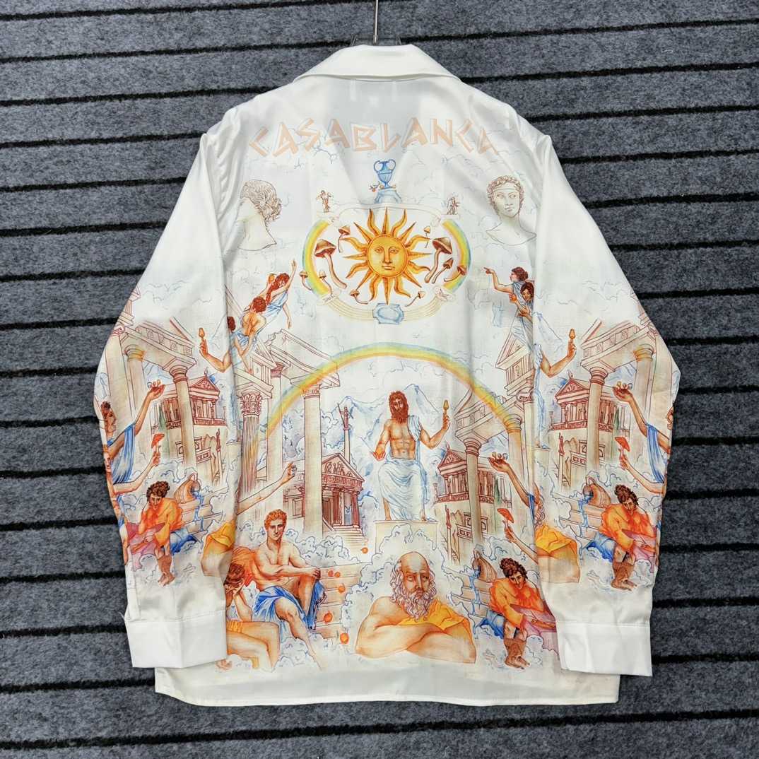 Casablanca Le Temple Du Savoir Shirt - DopestKickz