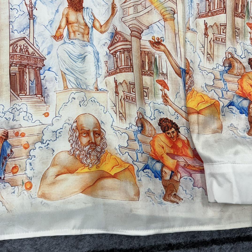 Casablanca Le Temple Du Savoir Shirt - DopestKickz