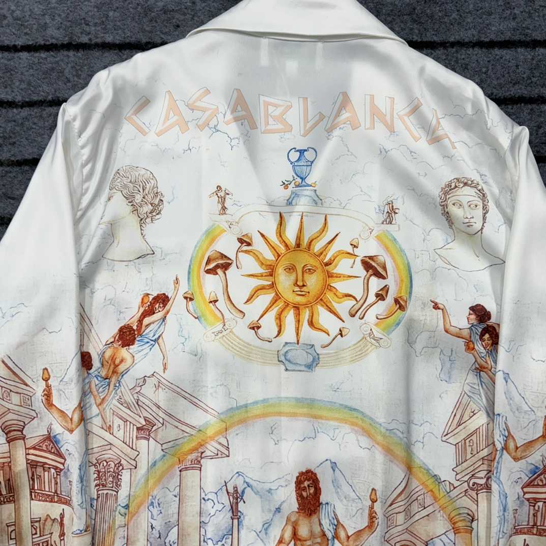 Casablanca Le Temple Du Savoir Shirt - DopestKickz