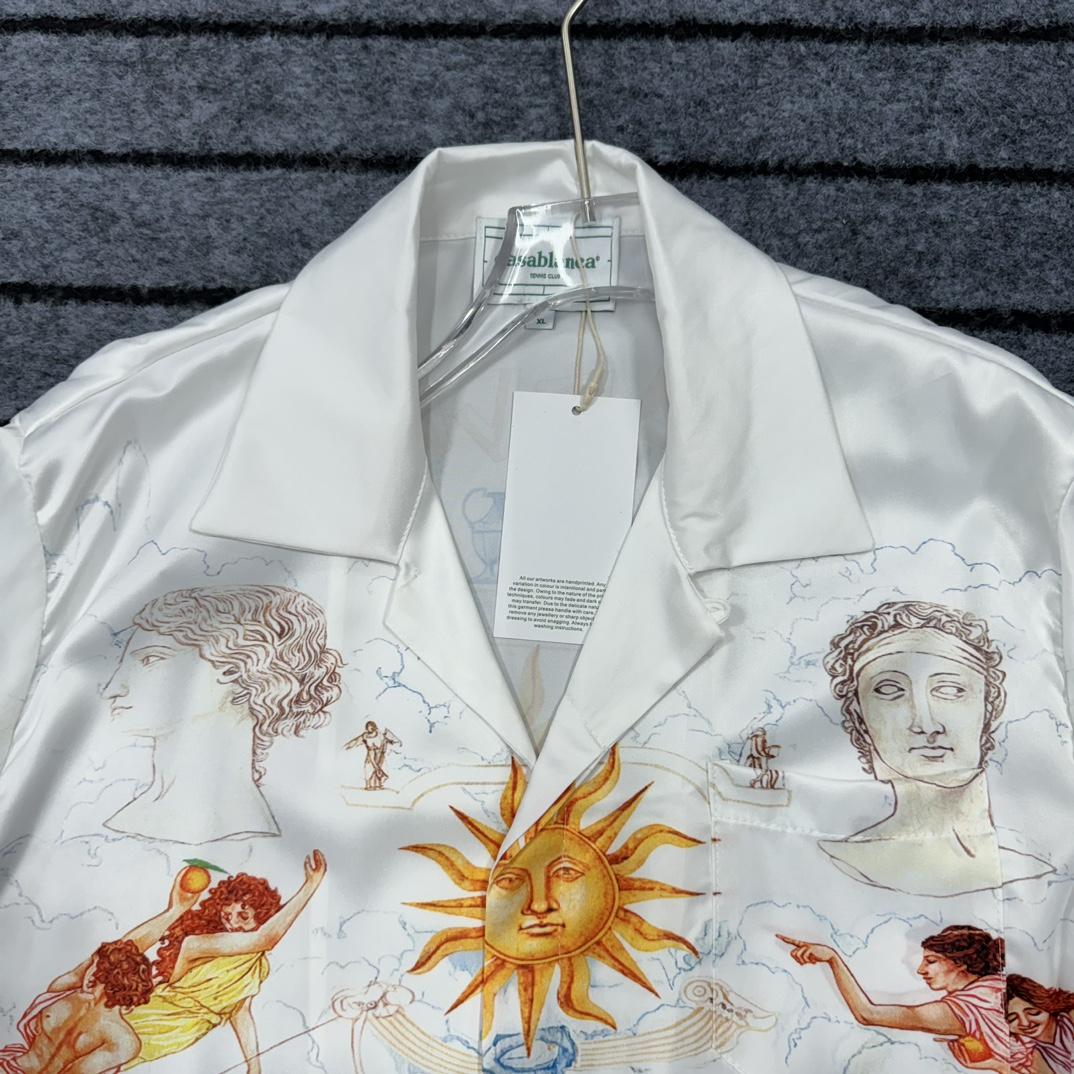 Casablanca Le Temple Du Savoir Shirt - DopestKickz