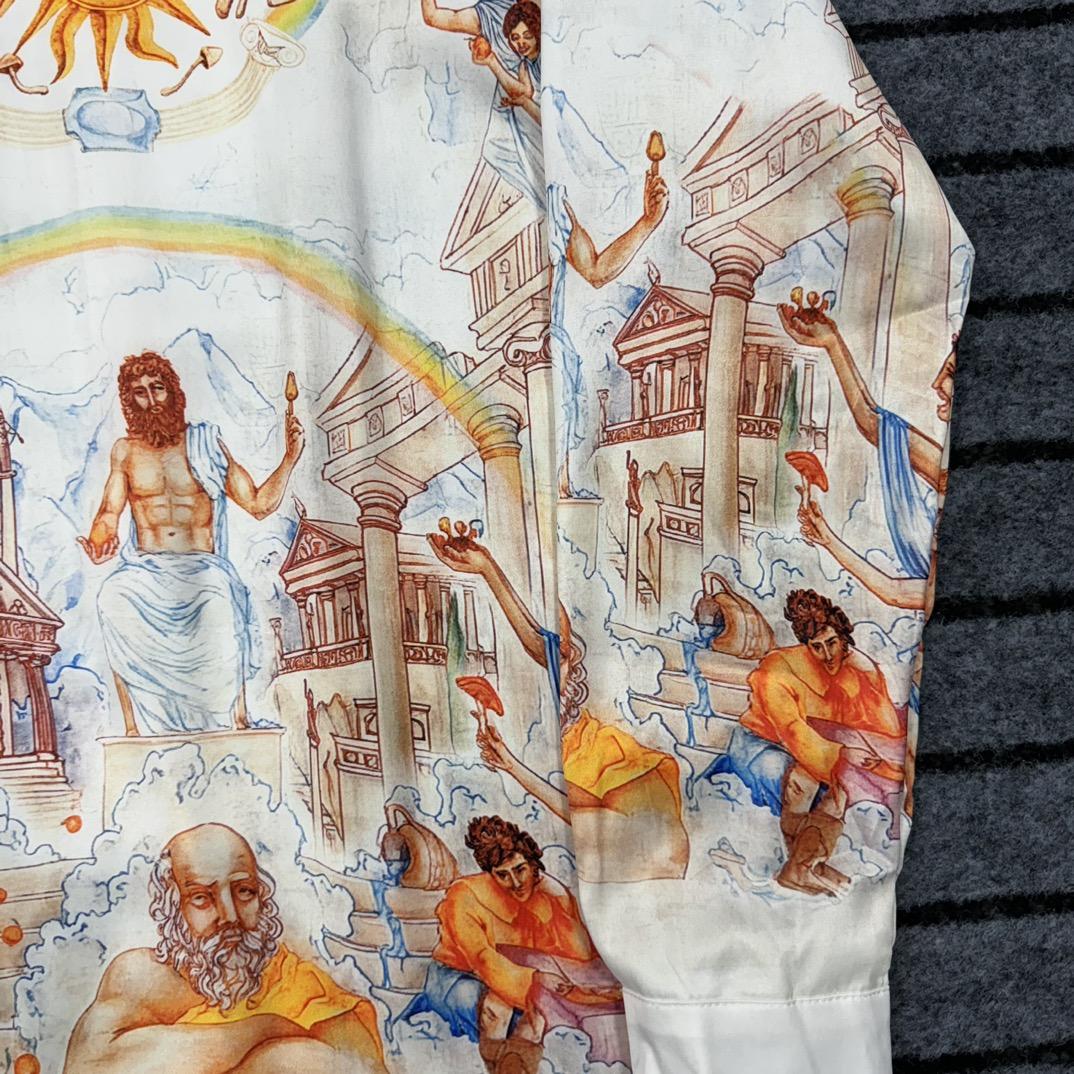 Casablanca Le Temple Du Savoir Shirt - DopestKickz