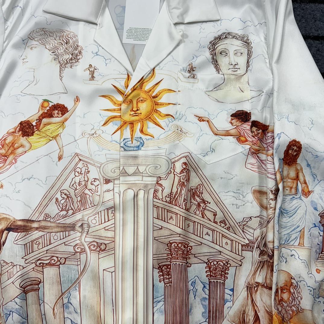 Casablanca Le Temple Du Savoir Shirt - DopestKickz