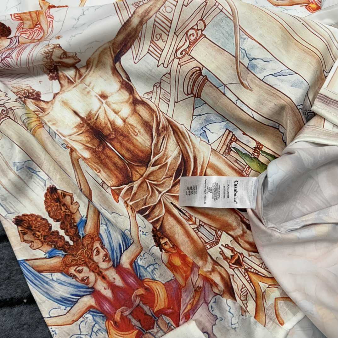 Casablanca Le Temple Du Savoir Shirt - DopestKickz