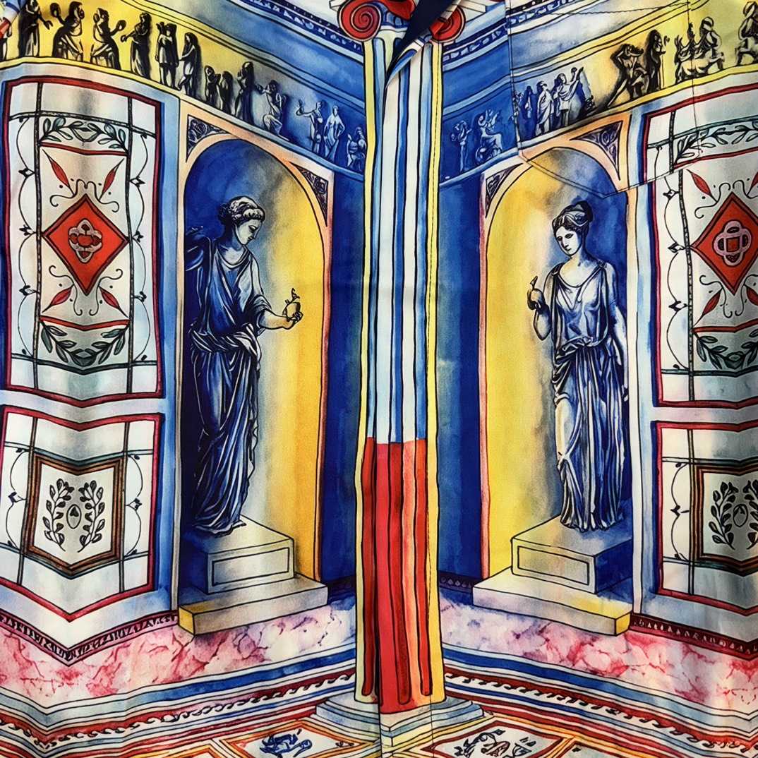 Casablanca Le Temple Shirt - DopestKickz