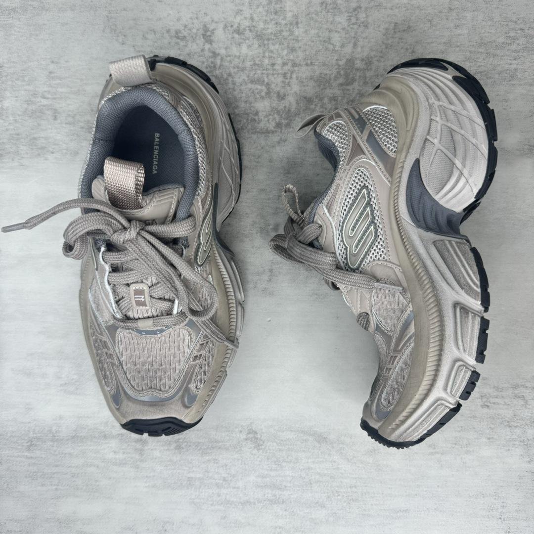 Balenciaga 6XL Sneaker In Taupe, Grey And Black - DopestKickz