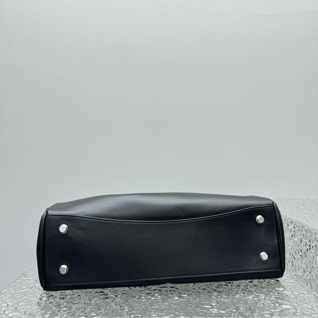 Balenciaga Rodeo Large Handbag In Black - DopestKickz