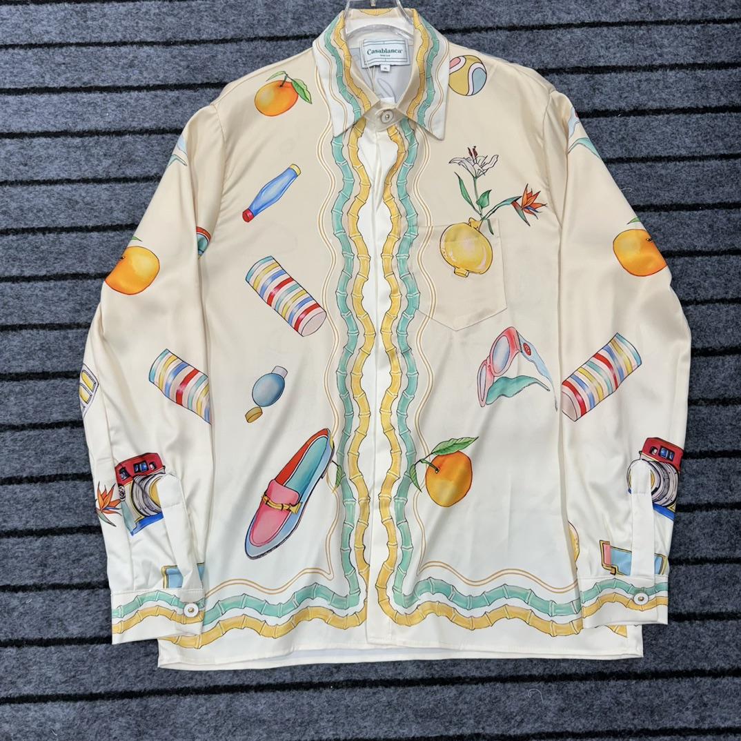 Casablanca All-over Printed Shirt  - DopestKickz