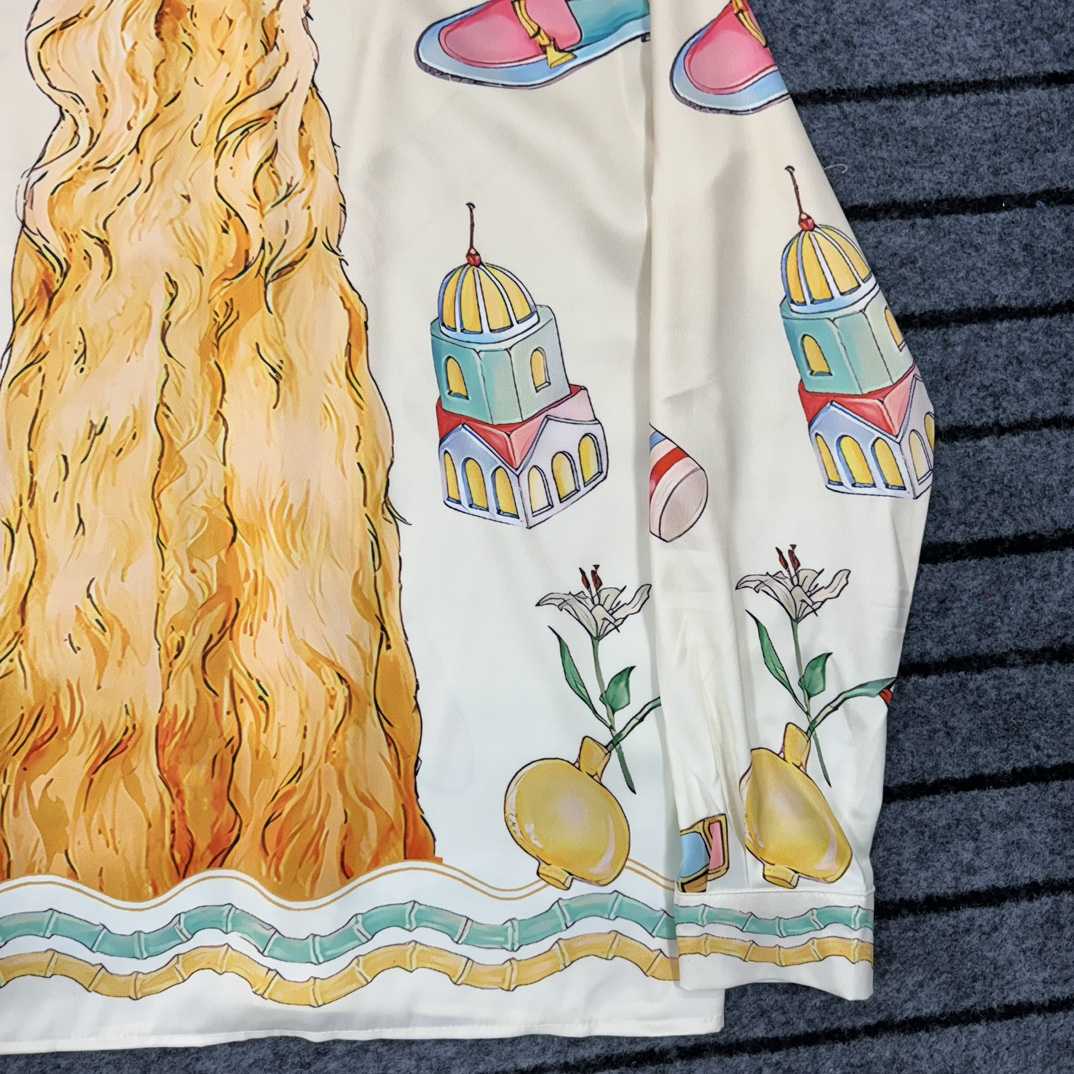 Casablanca All-over Printed Shirt  - DopestKickz