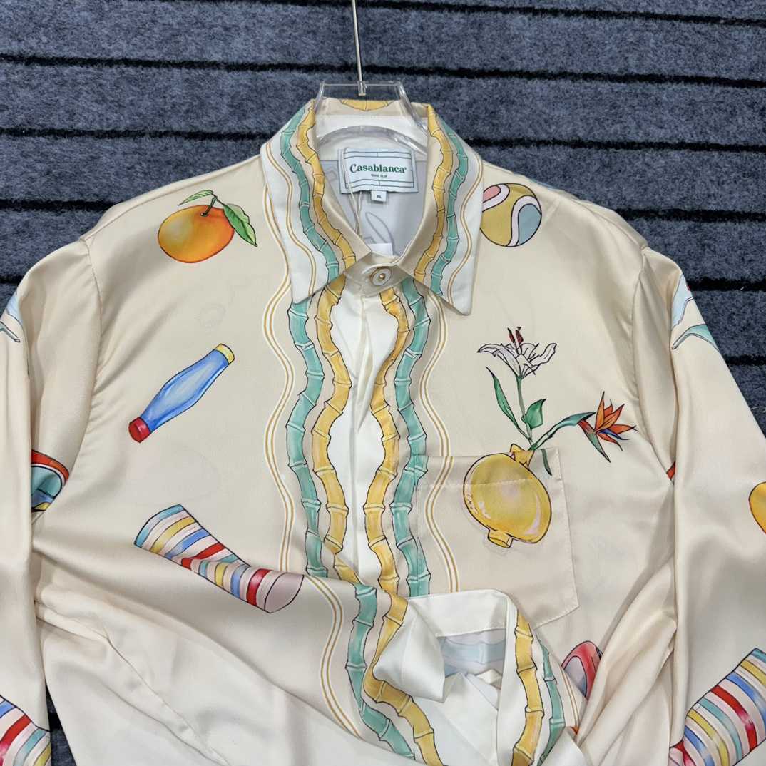 Casablanca All-over Printed Shirt  - DopestKickz