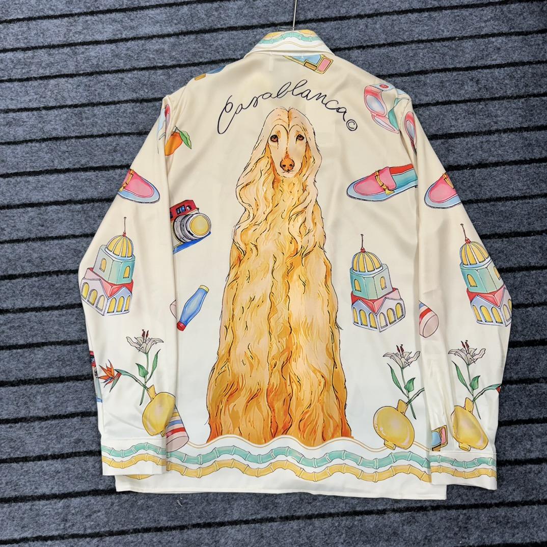 Casablanca All-over Printed Shirt  - DopestKickz