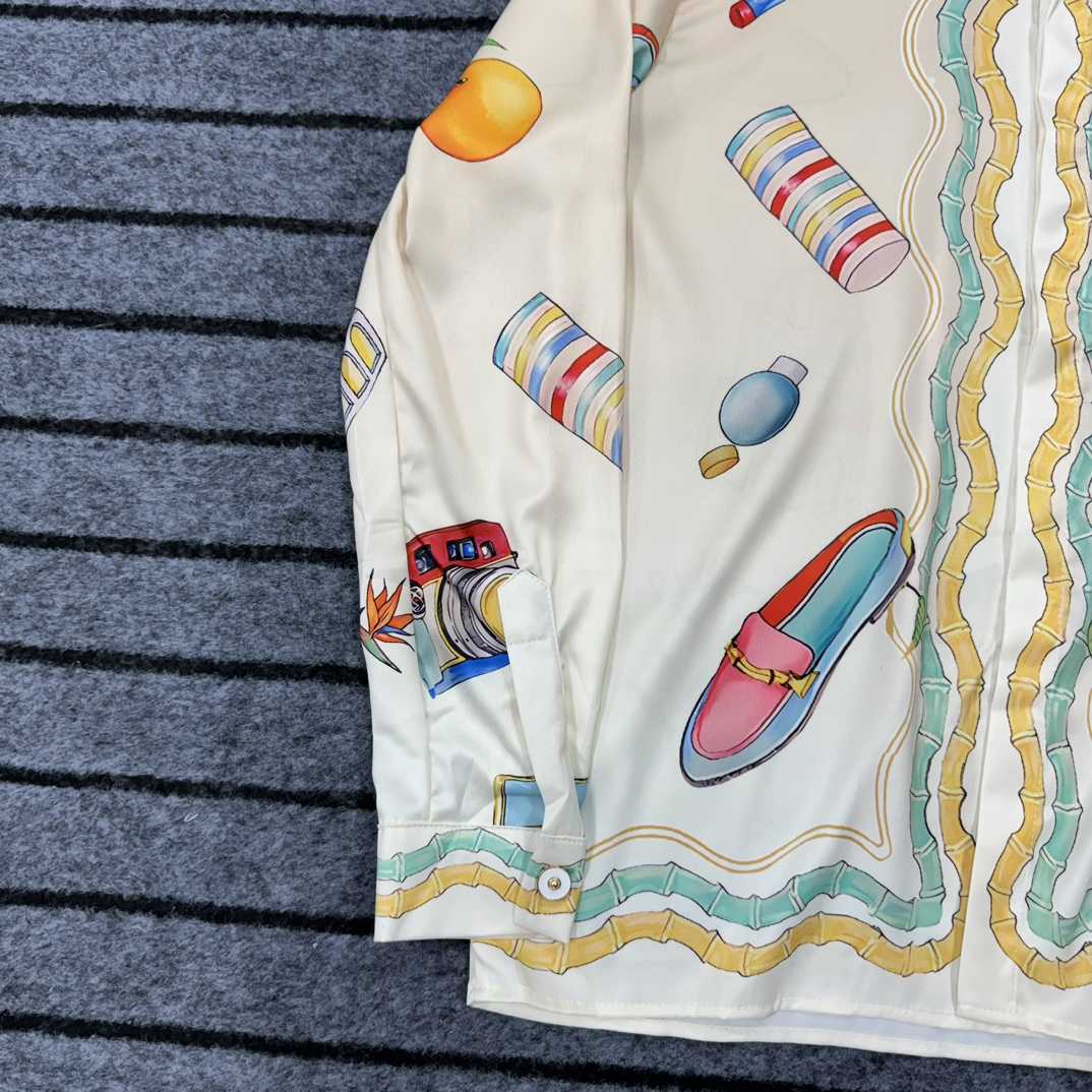 Casablanca All-over Printed Shirt  - DopestKickz