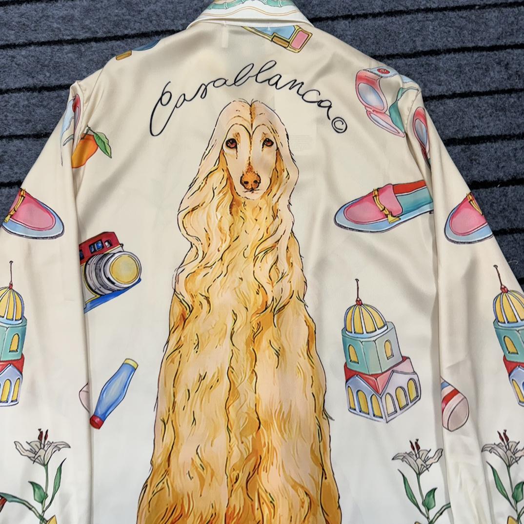 Casablanca All-over Printed Shirt  - DopestKickz