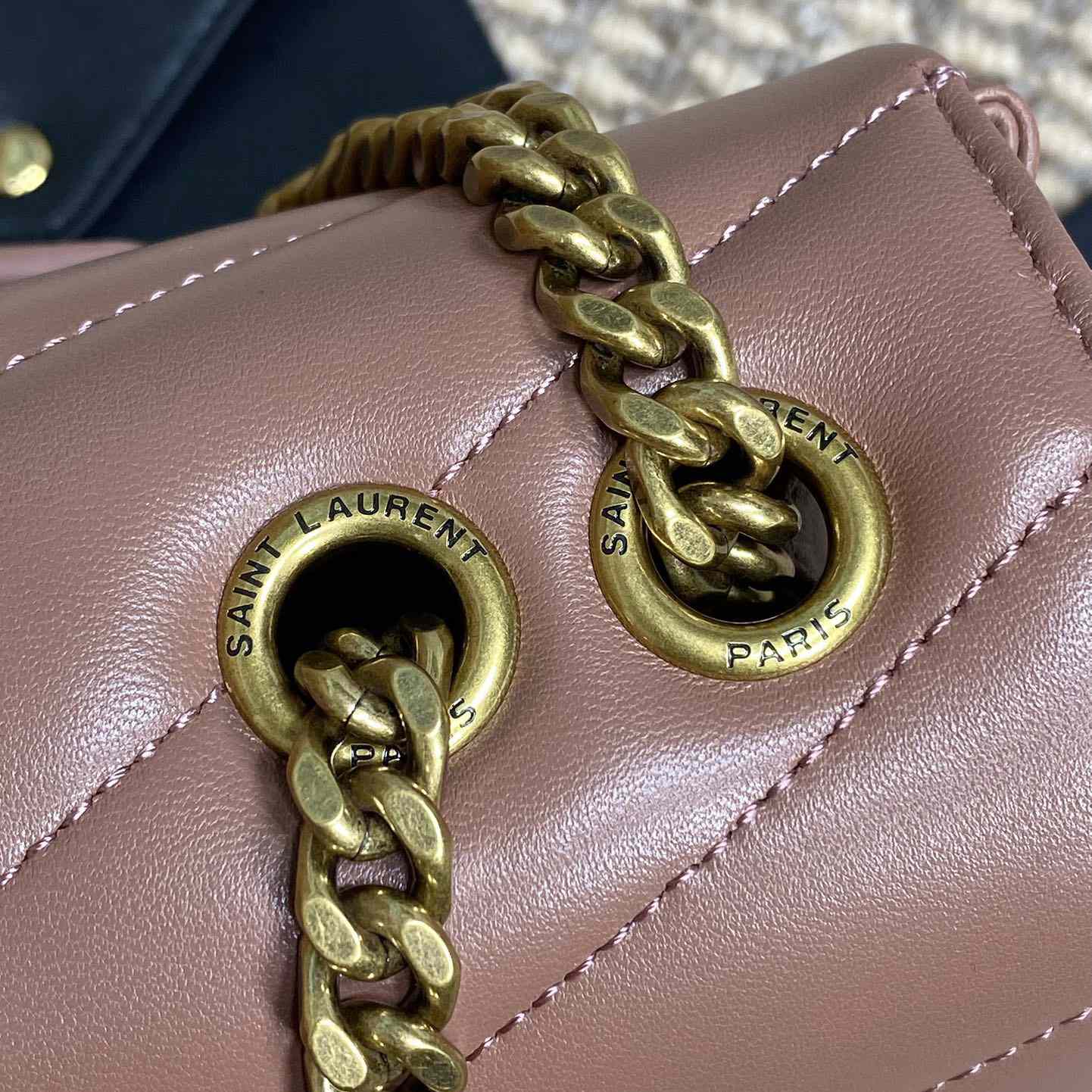 Saint Laurent Loulou Small In Matelasse Lambskin - DopestKickz