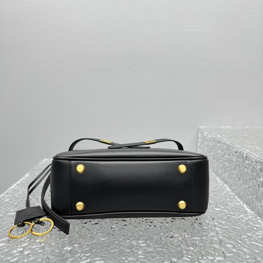 Balenciaga Bel Air Small Hobo Bag In Black  - DopestKickz