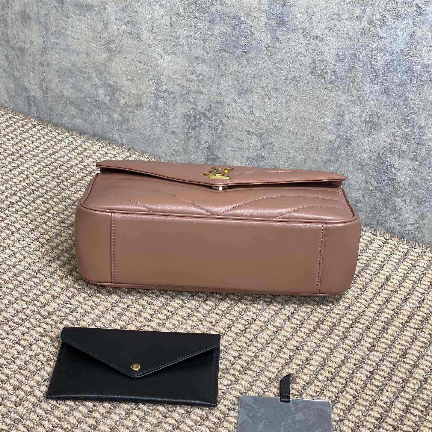 Saint Laurent Loulou Medium In Matelasse Lambskin - DopestKickz