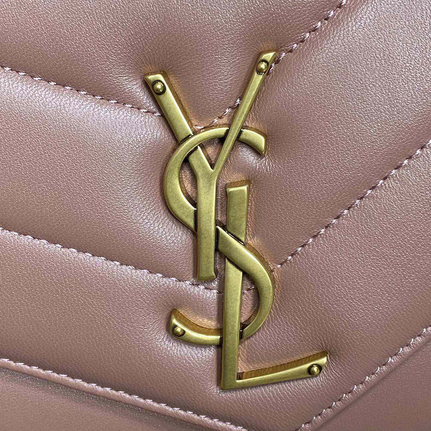 Saint Laurent Loulou Medium In Matelasse Lambskin - DopestKickz