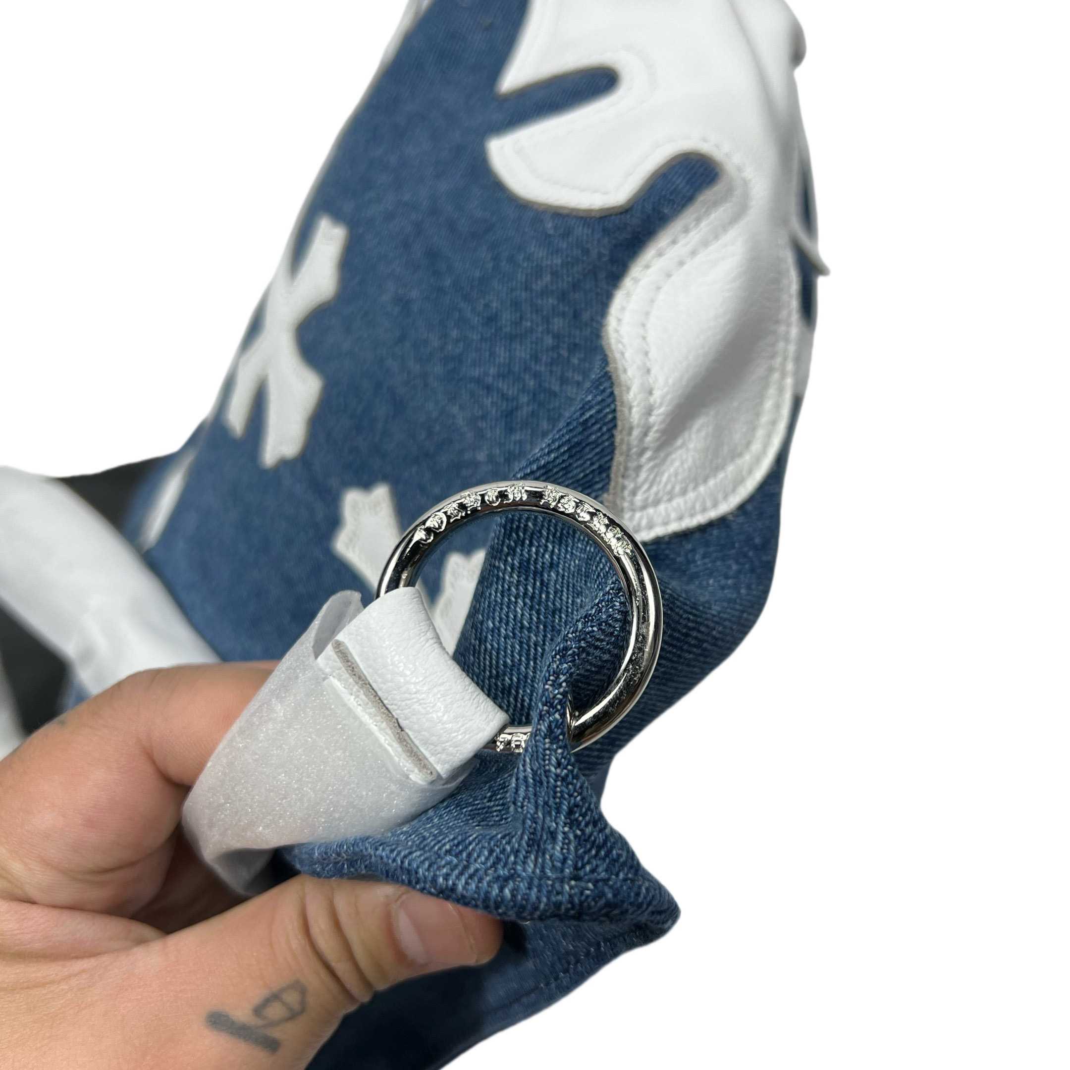 Chrome Heart Denim Shoulder Bag  (40-30-11cm) - DopestKickz