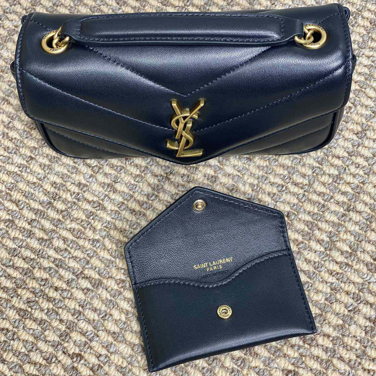 Saint Laurent Loulou Mini In Lambskin - DopestKickz