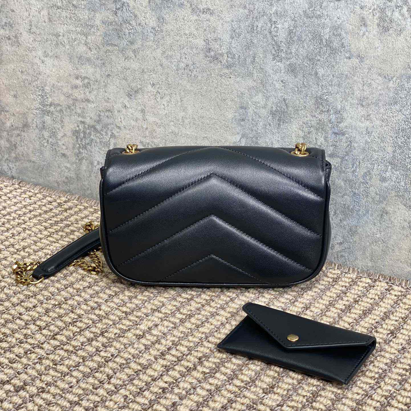 Saint Laurent Loulou Mini In Lambskin - DopestKickz