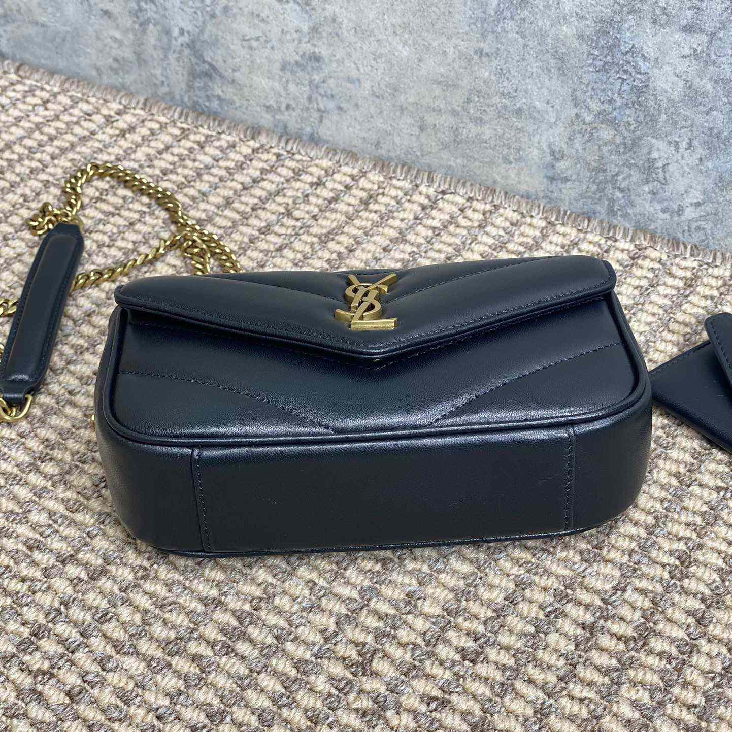 Saint Laurent Loulou Mini In Lambskin - DopestKickz