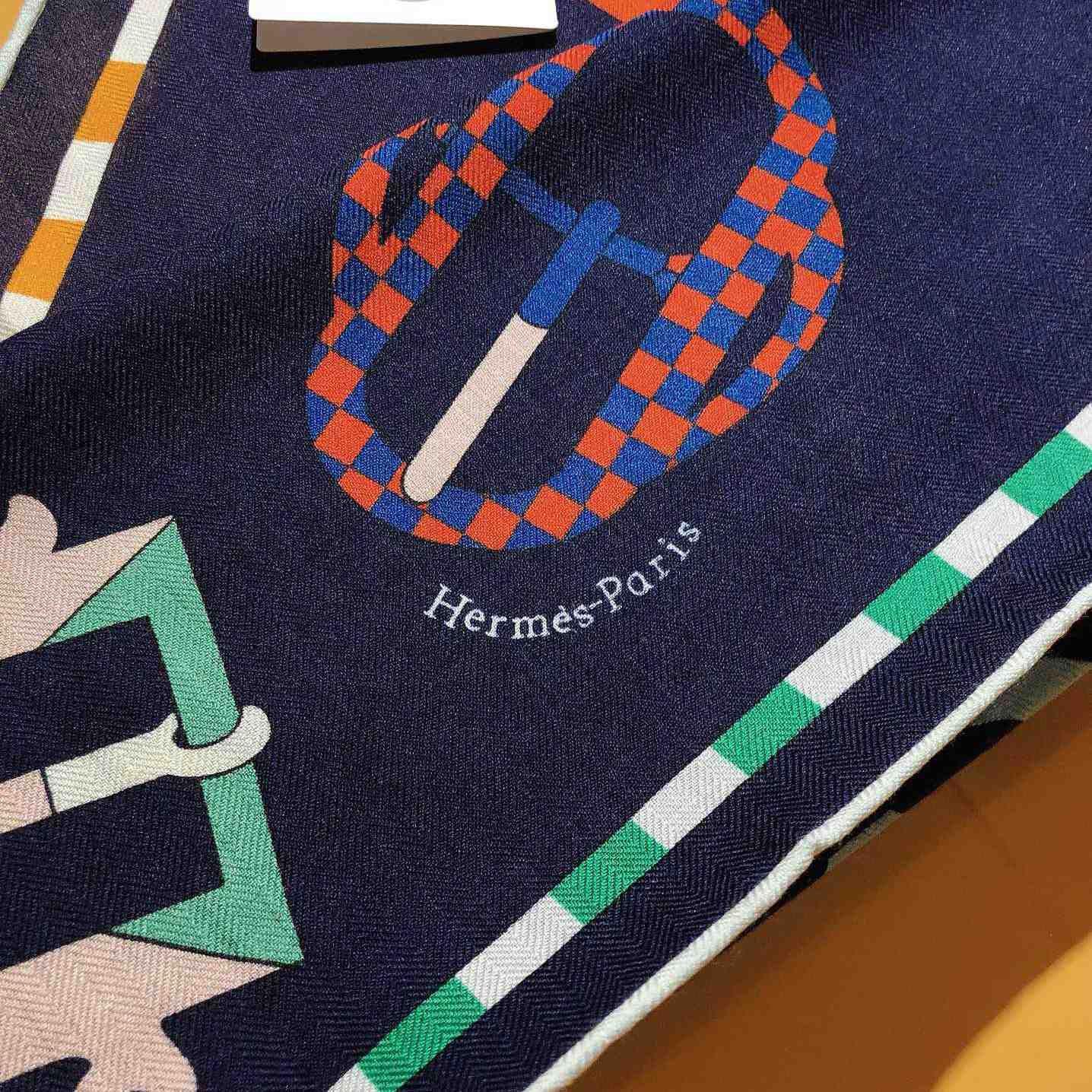 Hermes Bouclerie Moderne En Casaques Giant Triangle - DopestKickz