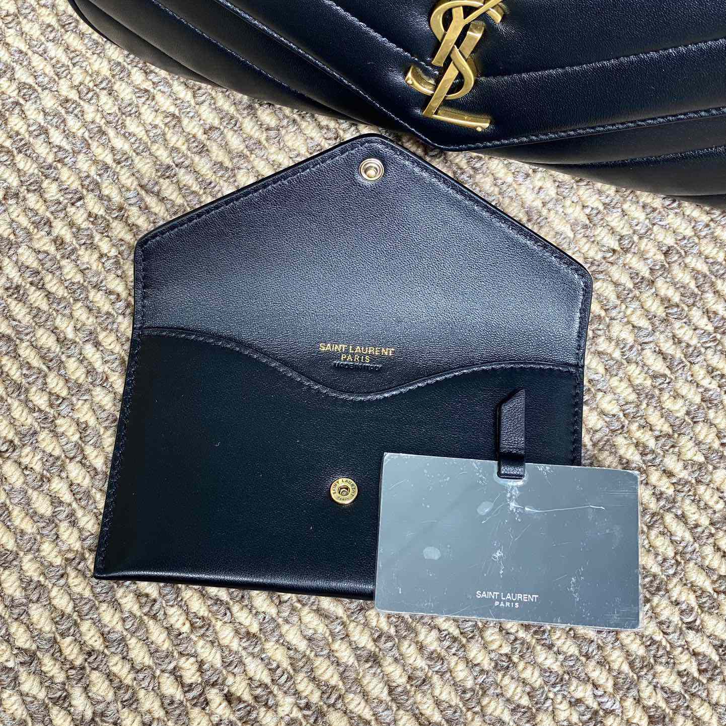 Saint Laurent Loulou Medium In Matelasse Lambskin - DopestKickz