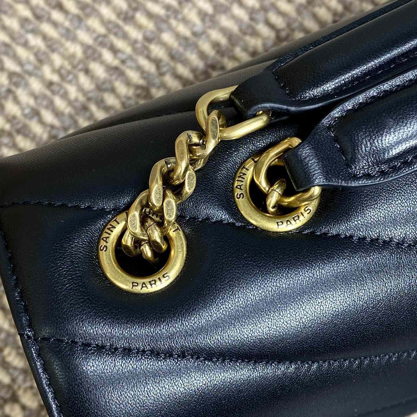 Saint Laurent Loulou Medium In Matelasse Lambskin - DopestKickz