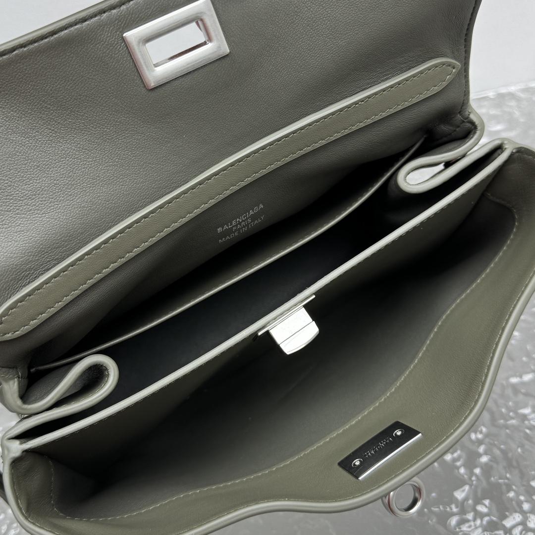 Balenciaga Rodeo Mini Handbag In Khaki   - DopestKickz