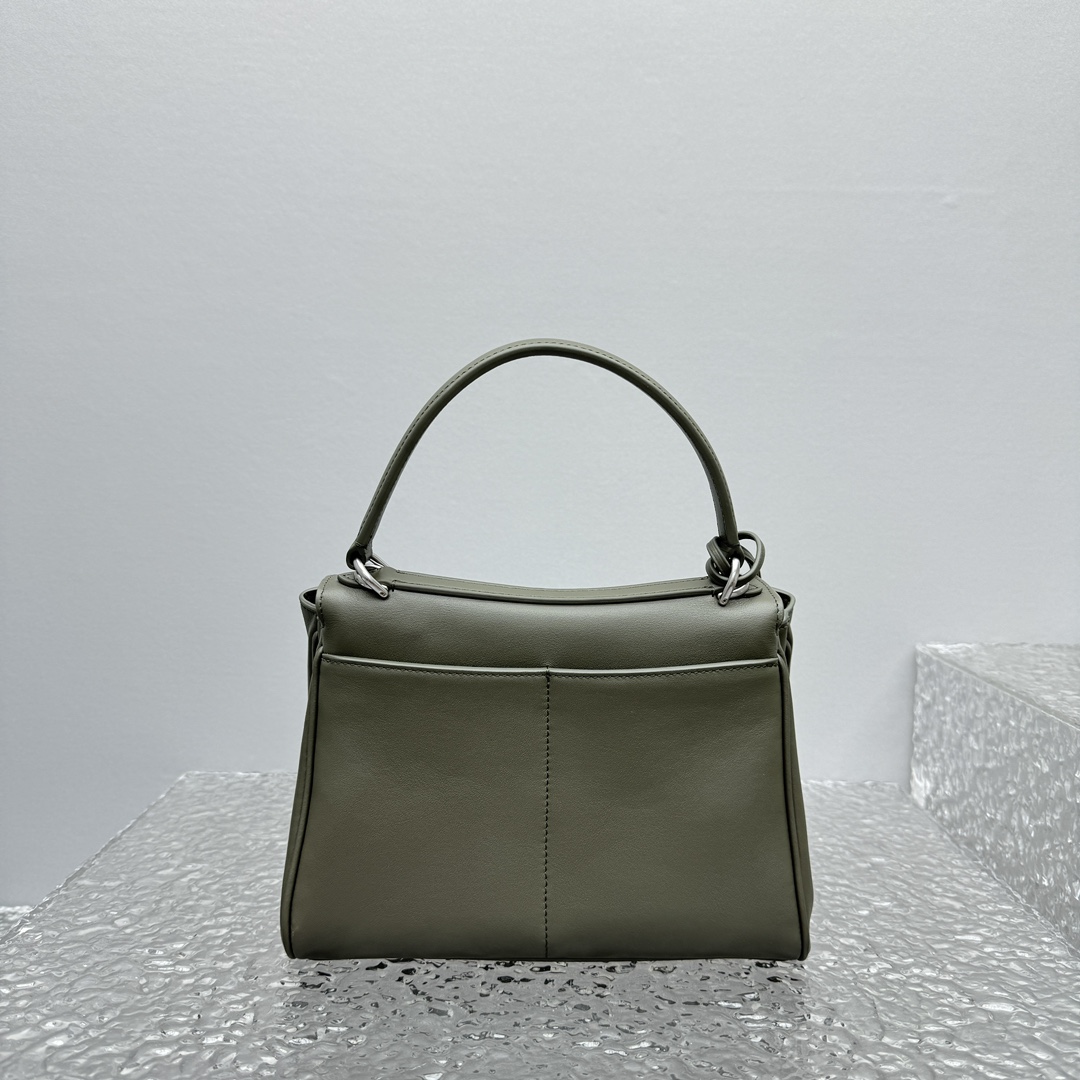 Balenciaga Rodeo Mini Handbag In Khaki   - DopestKickz