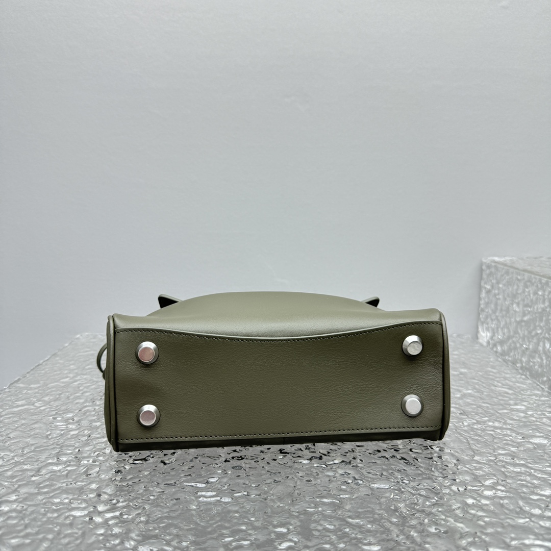 Balenciaga Rodeo Mini Handbag In Khaki   - DopestKickz