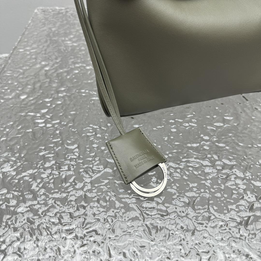 Balenciaga Rodeo Mini Handbag In Khaki   - DopestKickz