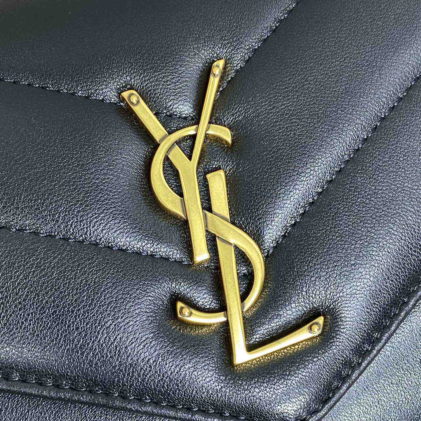 Saint Laurent Loulou Small In Matelasse Lambskin - DopestKickz