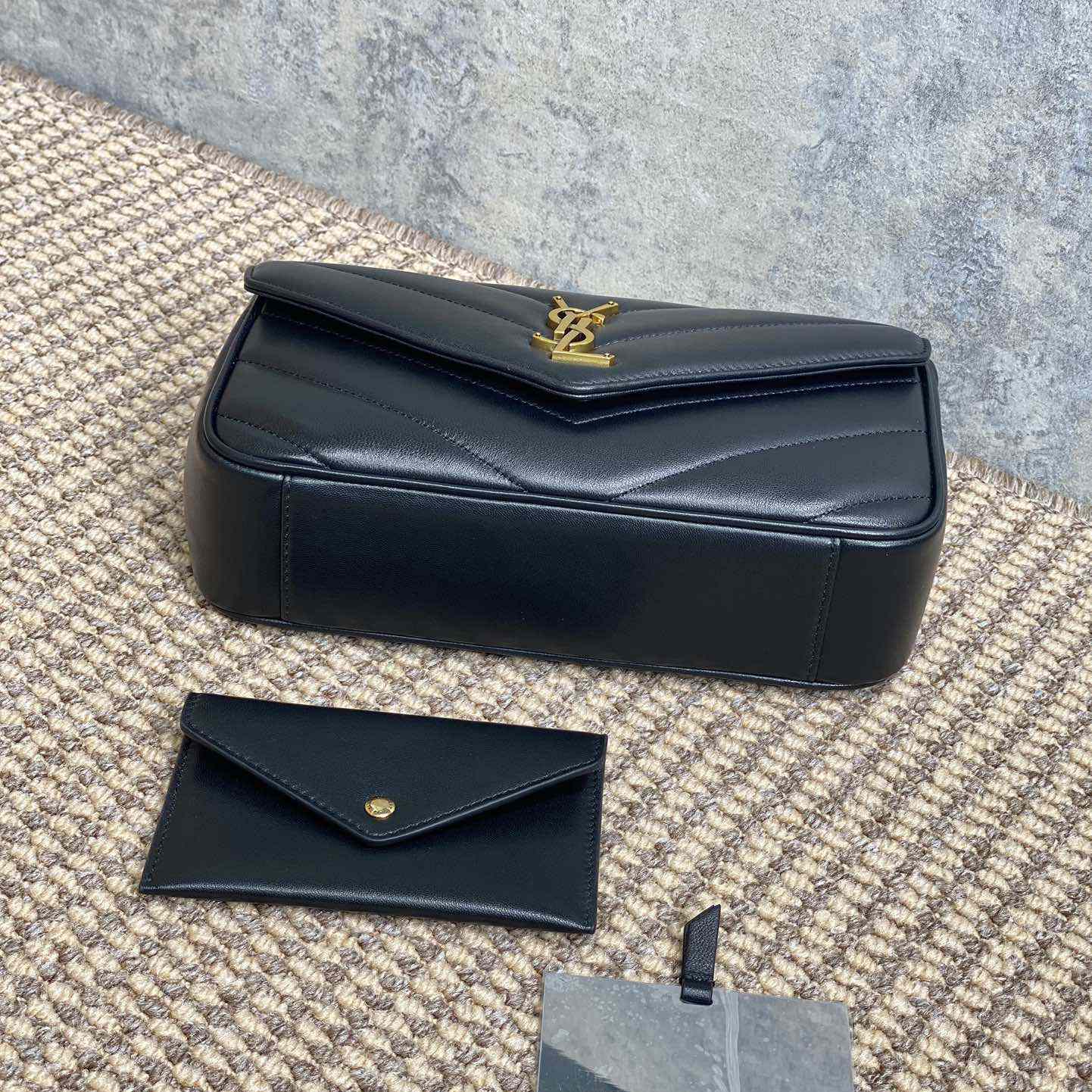 Saint Laurent Loulou Small In Matelasse Lambskin - DopestKickz