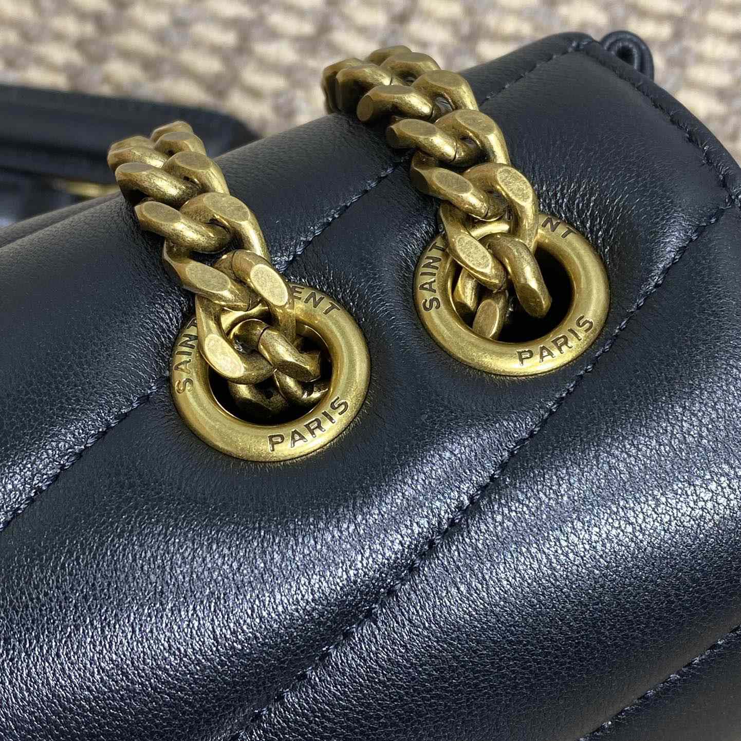 Saint Laurent Loulou Small In Matelasse Lambskin - DopestKickz