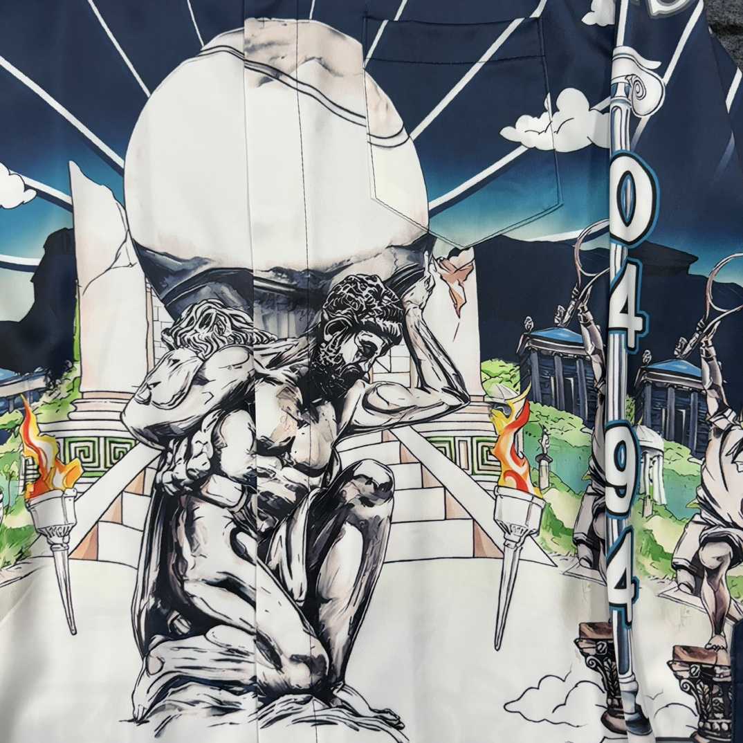 Casablanca Le Temple Du Sport Shirt  - DopestKickz