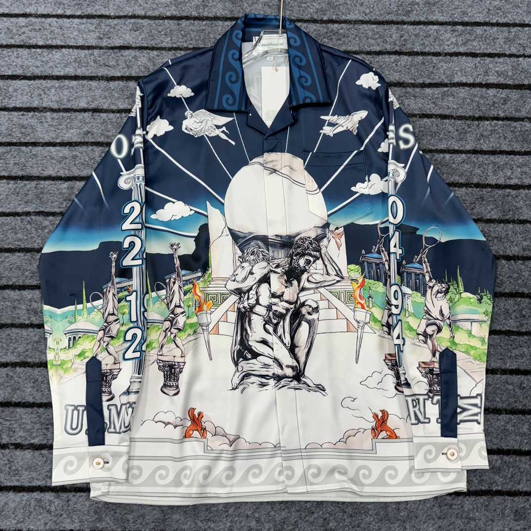 Casablanca Le Temple Du Sport Shirt  - DopestKickz